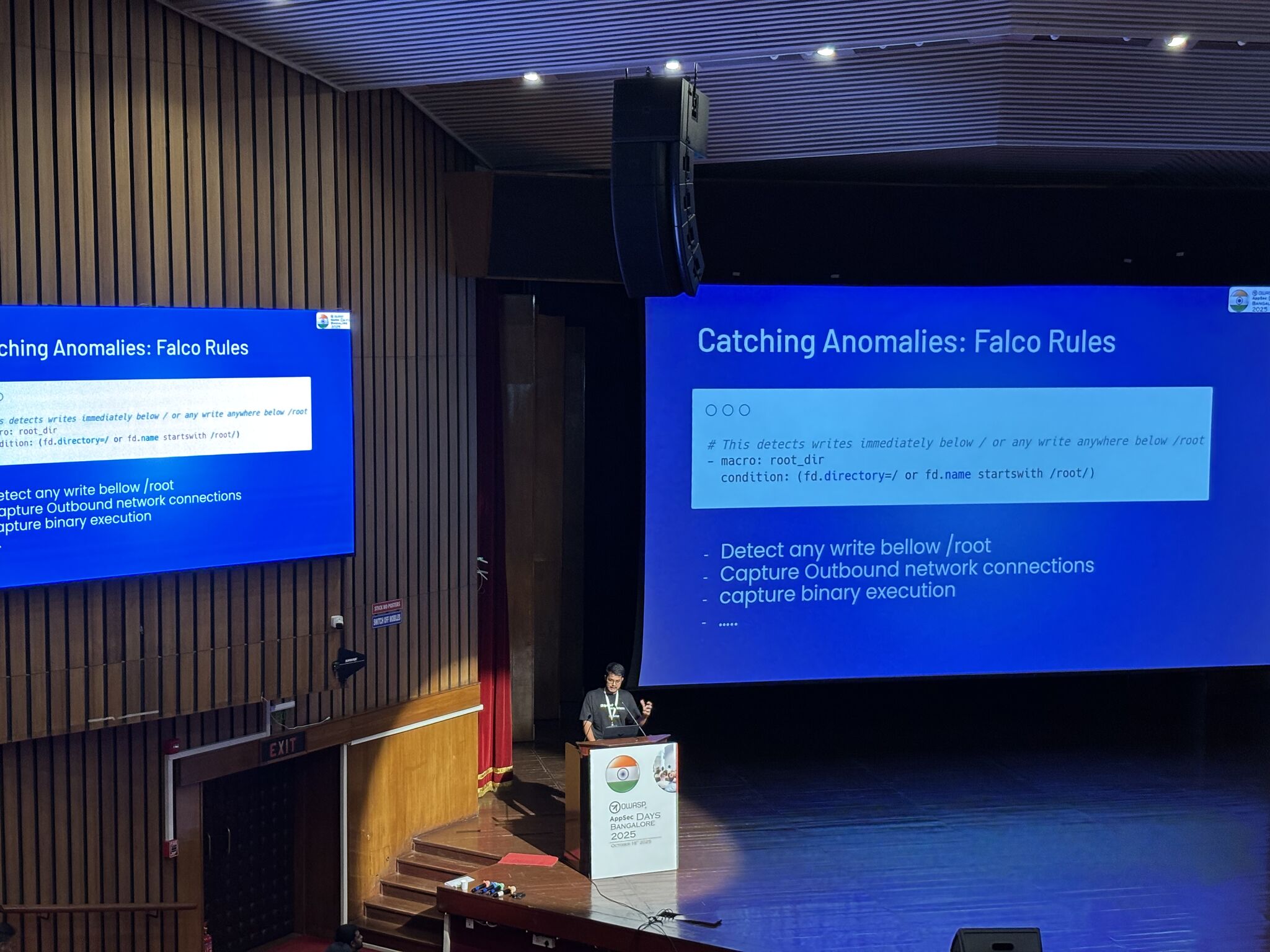 Speaker at OWASP AppSec Bangalore 2025